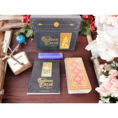 The Golden Tarot: Visconti-Sforza Deck by Mary Packard, New in Box