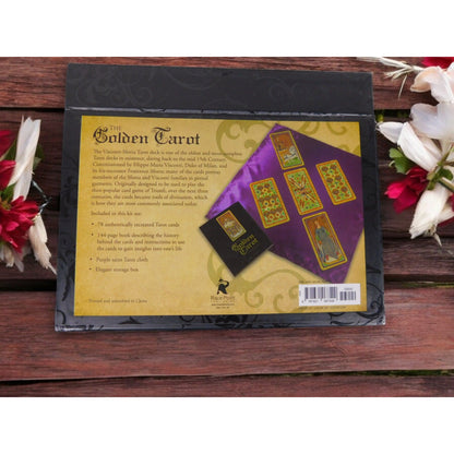 The Golden Tarot: Visconti-Sforza Deck by Mary Packard, New in Box