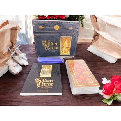 The Golden Tarot: Visconti-Sforza Deck by Mary Packard, New in Box