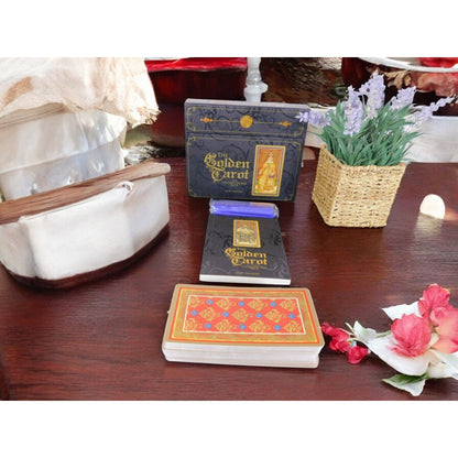 The Golden Tarot: Visconti-Sforza Deck by Mary Packard, New in Box