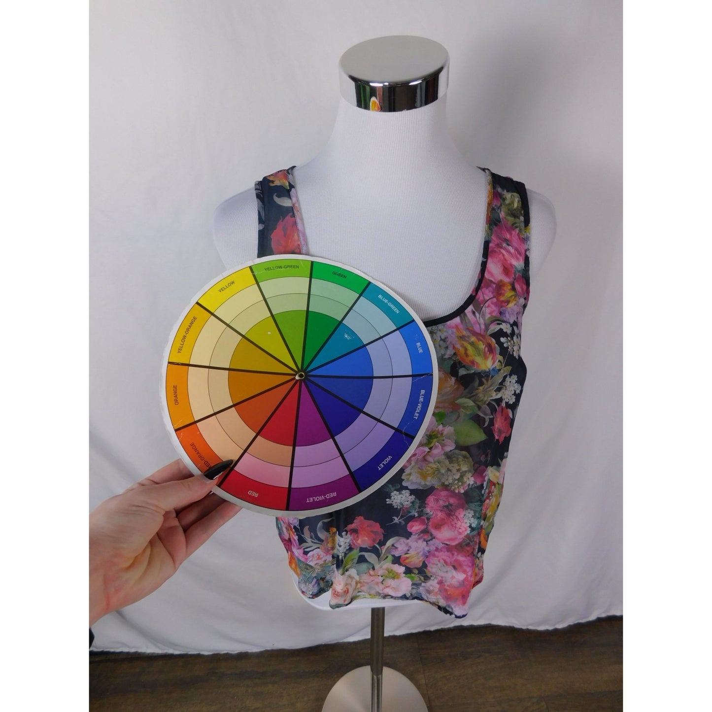 Topshop Floral Lace Back Tank Top Boho Witchcore US 4 Romantic