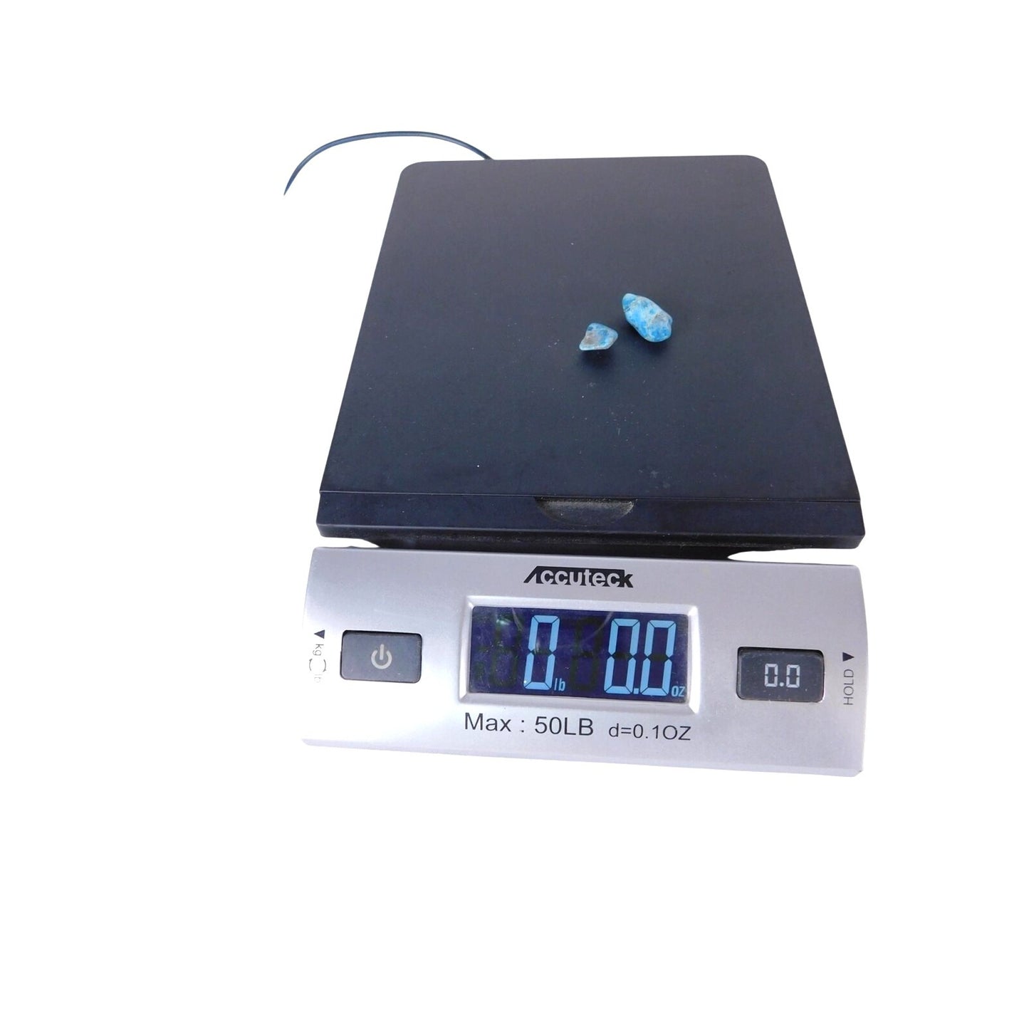 Natural Tumbled Blue Apatite Stone Lot Small Blue Crystal Set Polished Stones Altar Decor