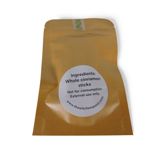 Ash & Sea Whole Cinnamon Witch Chosen Protection Passion Ritual Herb Sticks