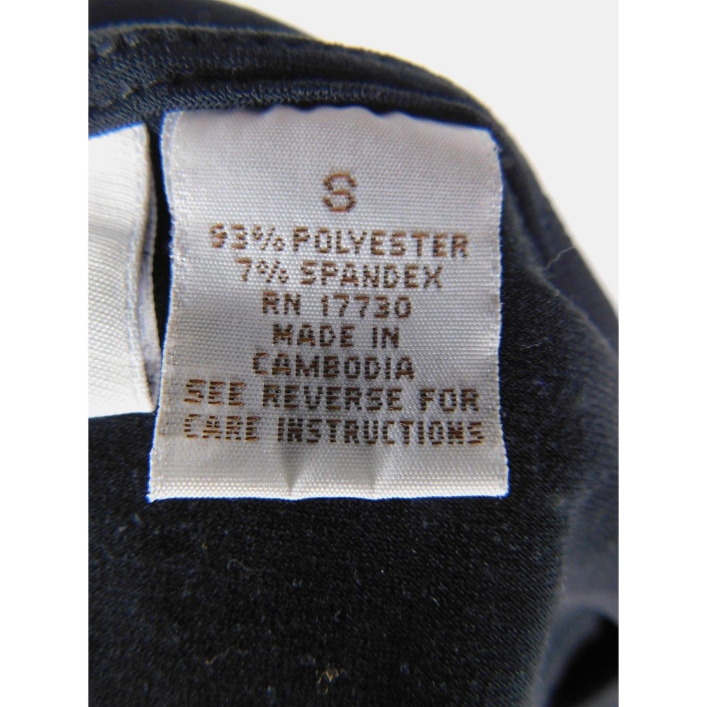 Merona Tank Top Womens Small Black Sleeveless Stretch Basic Layering Shirt