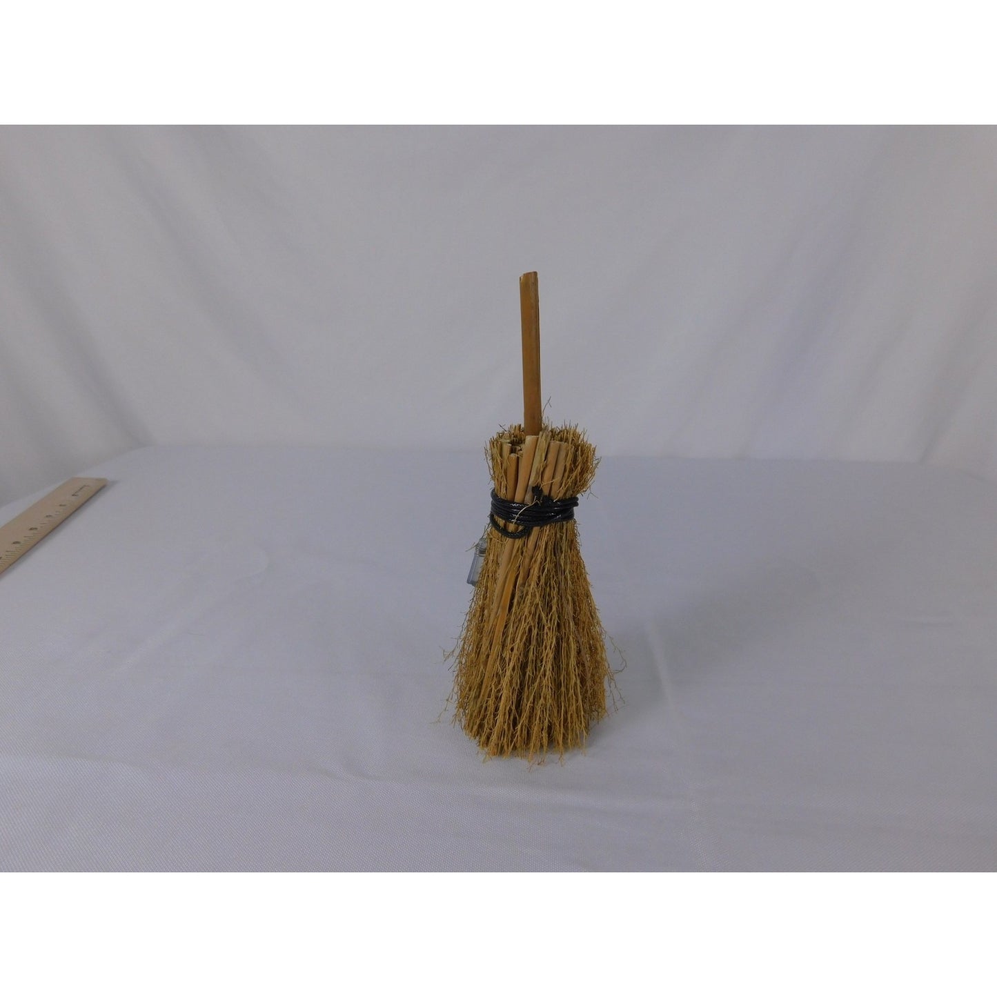 Triquetra Crystal Mini Besom Broom Witchcraft Altar Cleansing Pagan Wicca Decor