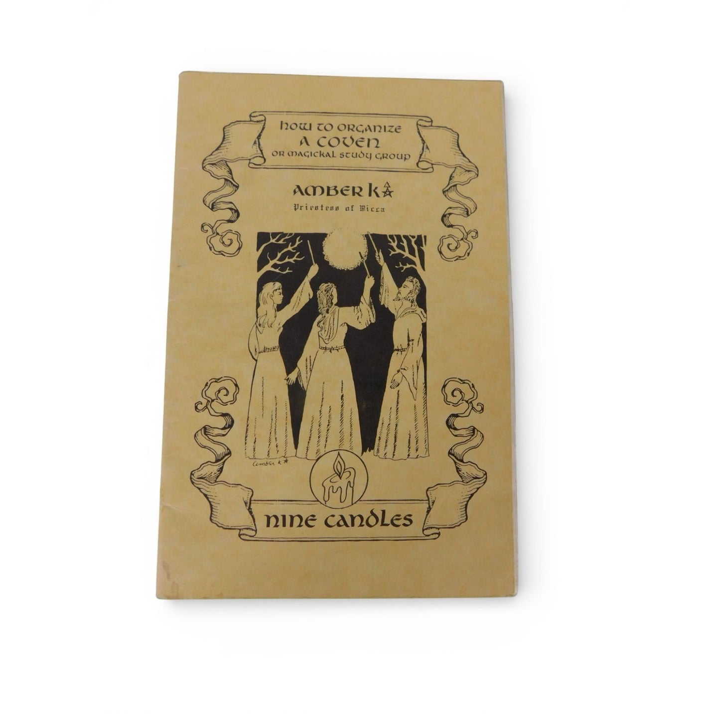 How to Organize a Coven Amber K Vintage Wicca Zine Booklet