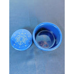 Ceramic Aries Zodiac Trinket Box Astrology Ram Horoscope Dish Star Sign Decor Gi