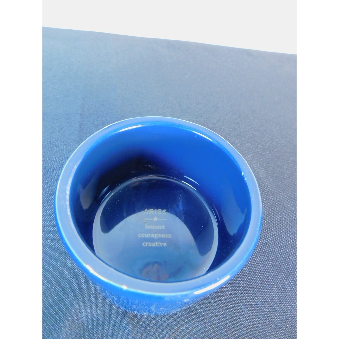 Ceramic Aries Zodiac Trinket Box Astrology Ram Horoscope Dish Star Sign Decor Gi