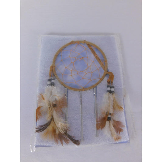 Multicolor Feather Dream Catcher Small Boho Wall Hanging Wind Chime Decor
