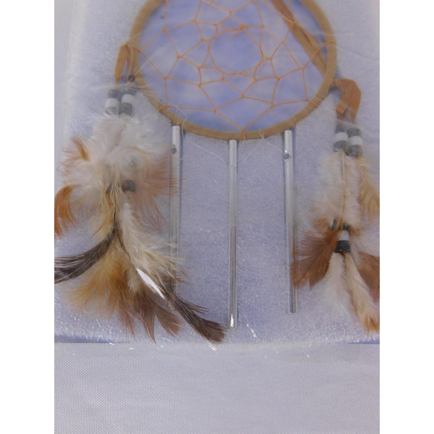 Multicolor Feather Dream Catcher Small Boho Wall Hanging Wind Chime Decor