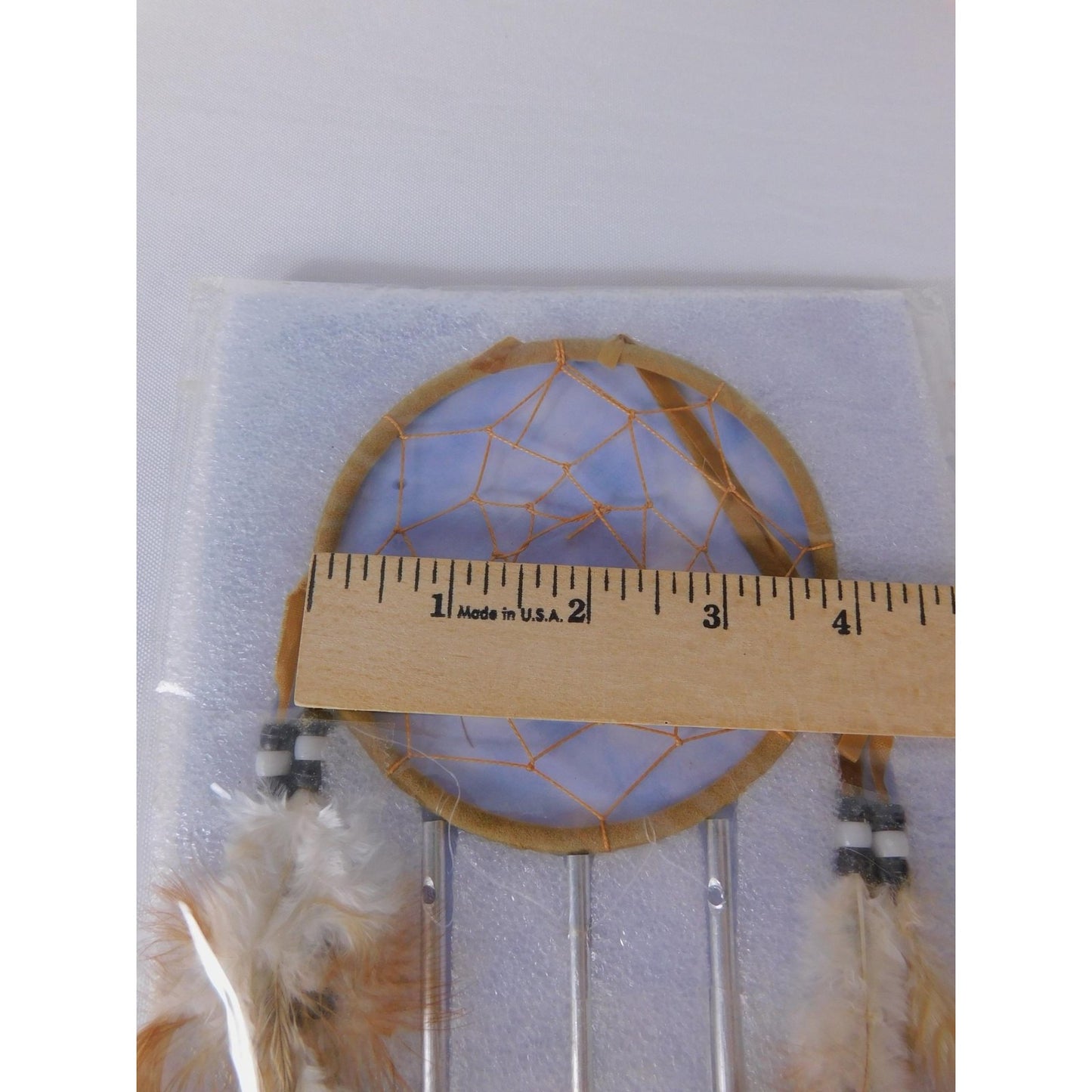 Multicolor Feather Dream Catcher Small Boho Wall Hanging Wind Chime Decor