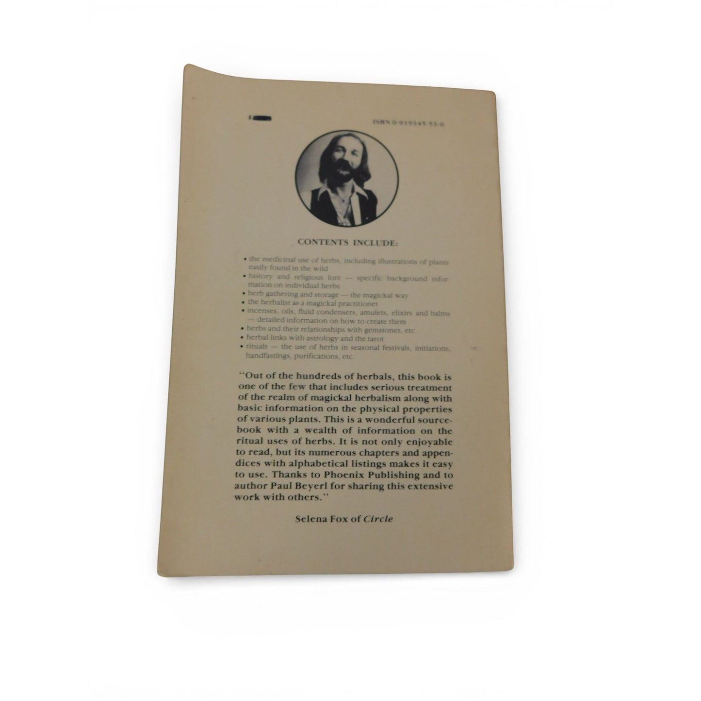 The Master Book of Herbalism Paul Beyerl Occult Herbal Guide