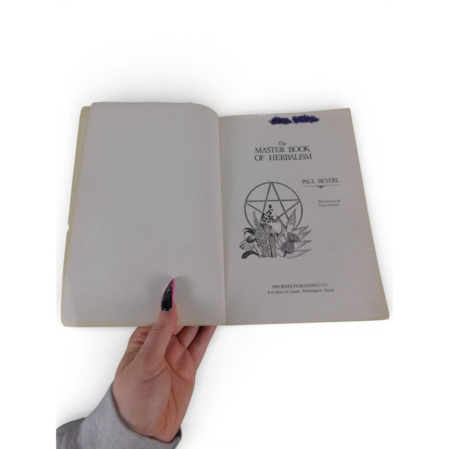 The Master Book of Herbalism Paul Beyerl Occult Herbal Guide