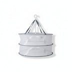 Collapsible 2-Tier White Mesh Herb Dryer - 17x24 Rotating Hook - New