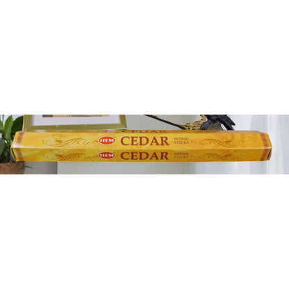 HEM Cedar Incense Sticks Witchy Aromatherapy Meditation Cleanse