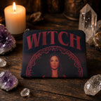 Love Witch Zipper Pouch Small Makeup & Travel Bag