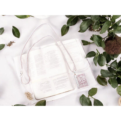 Holy Bible Lord’s Prayer Necklace Stainless Steel 24" Chain Religious Gift