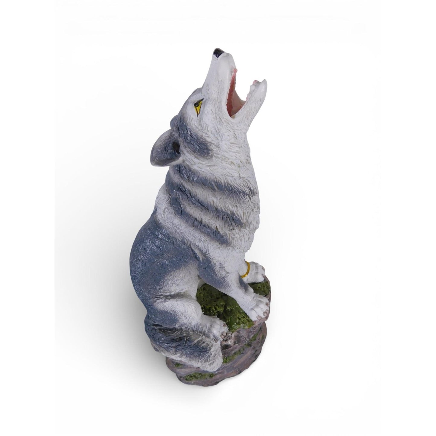 Smoking Wolf Incense Burner Resin Figurine Backflow Style New