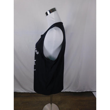 Bad Witches Club Tank L - Black Graphic - Excellent - Witchcore Modern