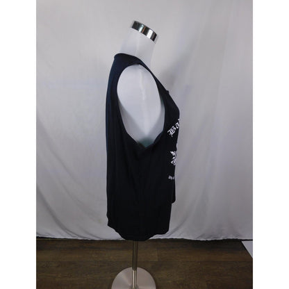 Bad Witches Club Tank L - Black Graphic - Excellent - Witchcore Modern