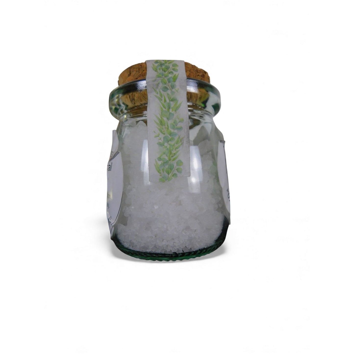 Ash & Sea Purification & Protection Sea Salt 3.5" Cork Jar - New