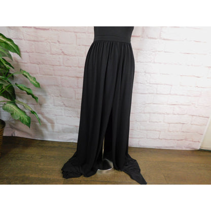 Michael Michael Kors XS Black Halter Gown Dress Keyhole Neckline NWT