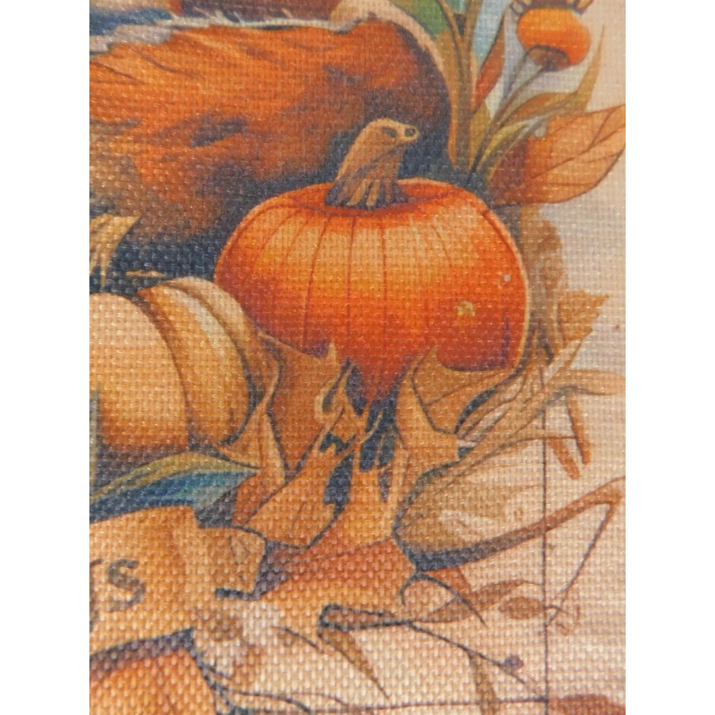 Mabon Autumn Garden Flag Blessings Fox Raven Pumpkins Fall Decor Outdoor Sign