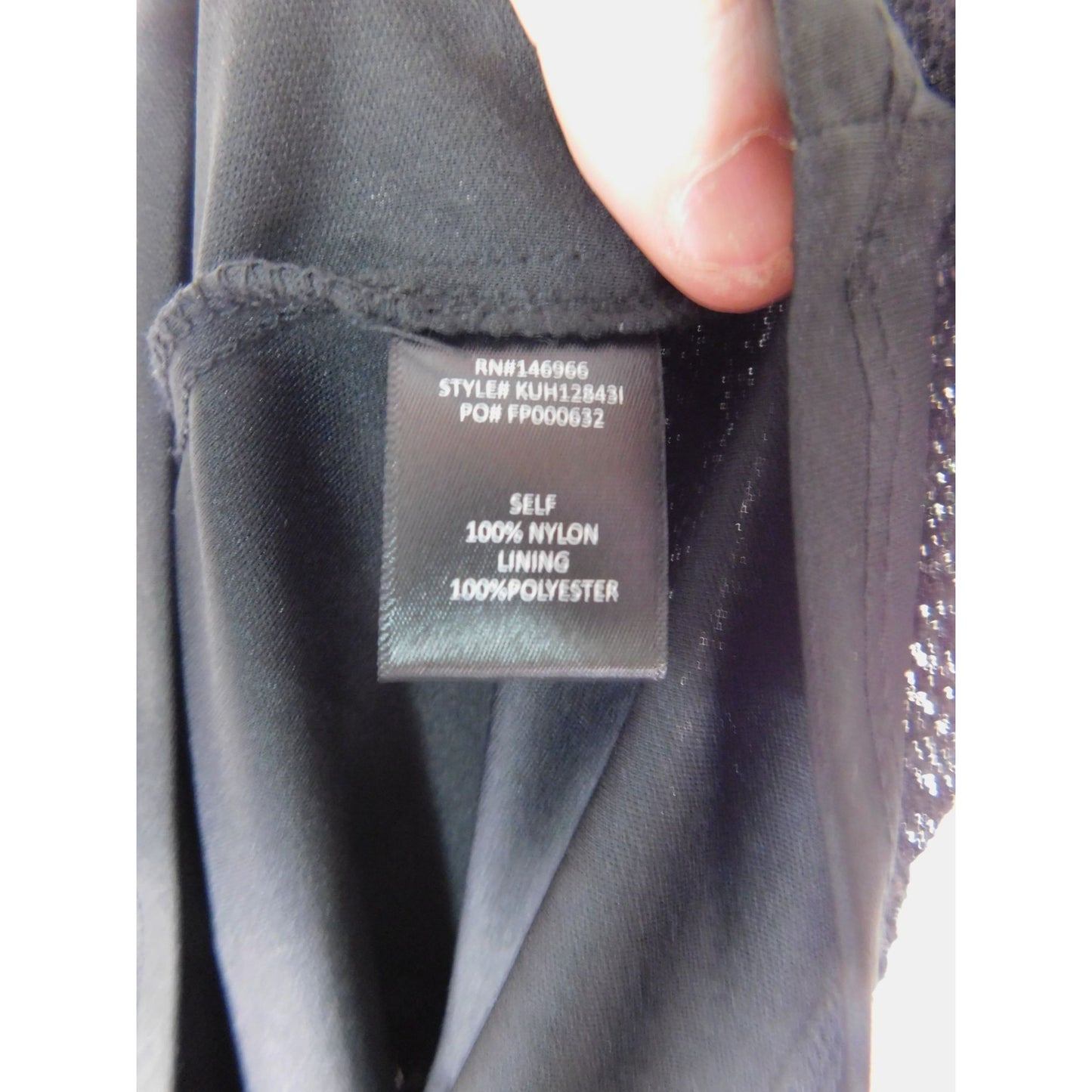 Crystal Doll Sequin Bodycon Dress Black S Women