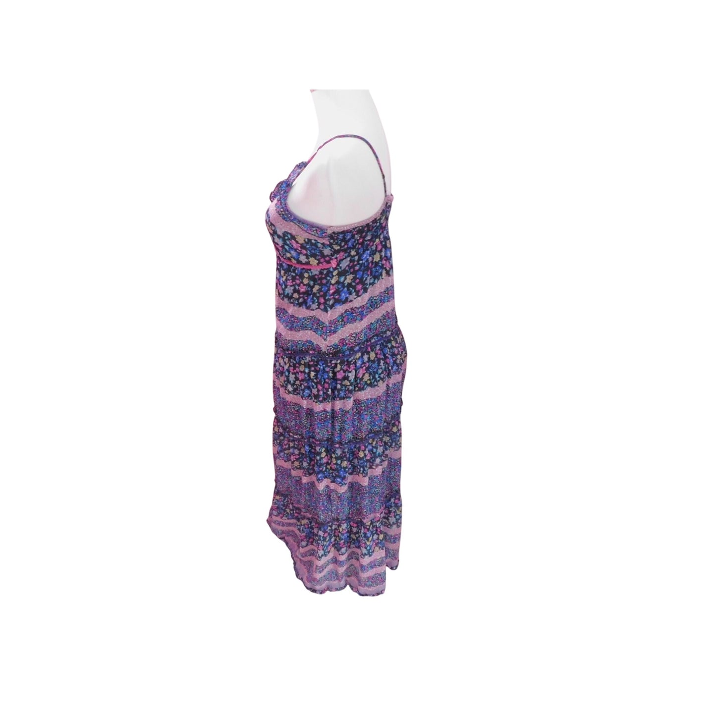 Patrons Of Peace Floral Boho Maxi XS - Adjustable Straps - Excellent