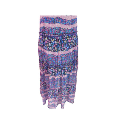 Patrons Of Peace Floral Boho Maxi XS - Adjustable Straps - Excellent