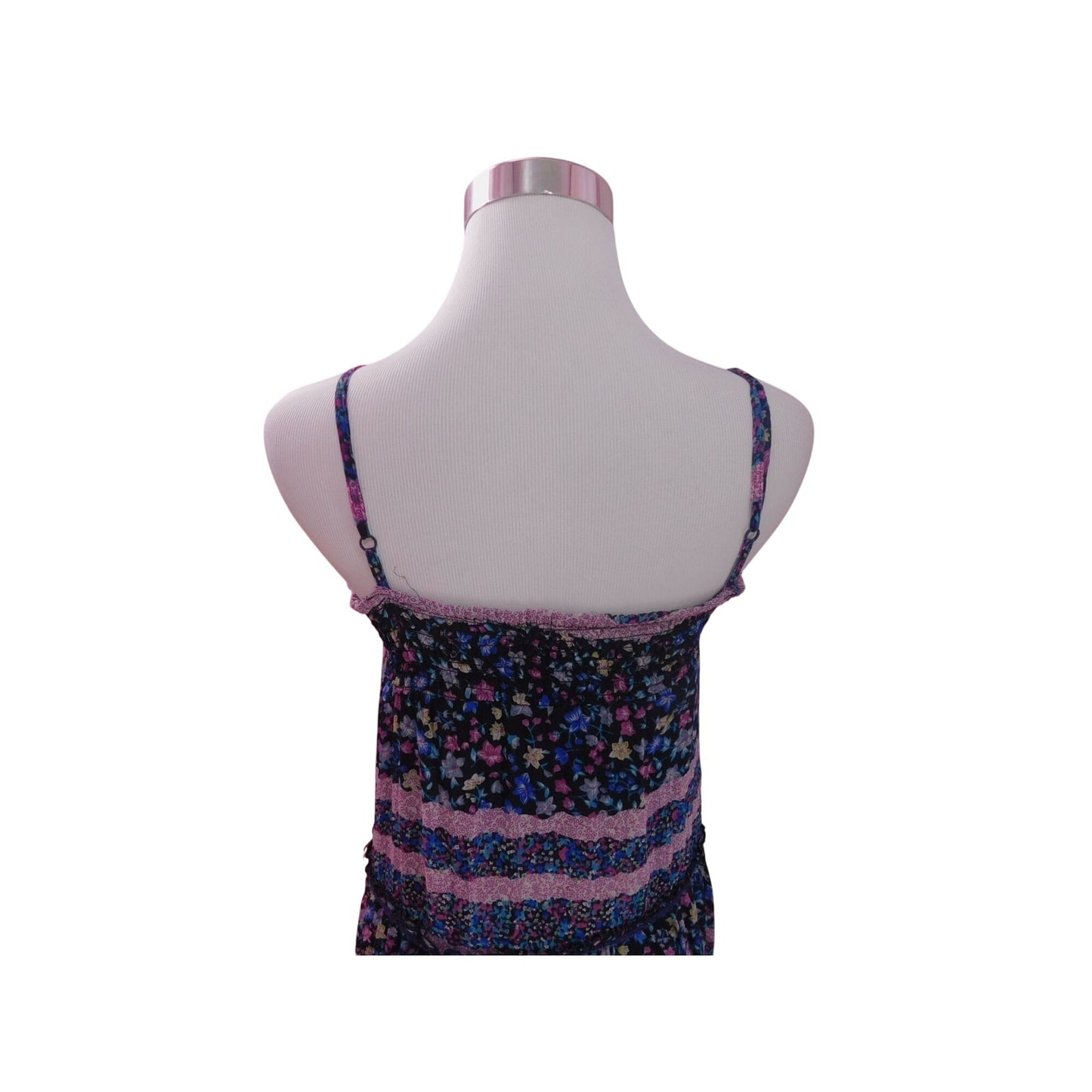 Patrons Of Peace Floral Boho Maxi XS - Adjustable Straps - Excellent