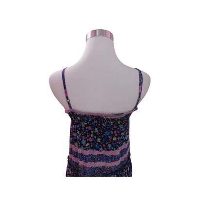 Patrons Of Peace Floral Boho Maxi XS - Adjustable Straps - Excellent