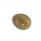 Polished Green Onyx Stone Egg 0.93 lb Banded Crystal Witch Altar Decor Stone