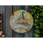 Blessed Summer Solstice Metal Tin Sign 8x8 Pagan Litha Decor