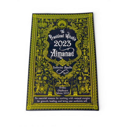 The Practical Witch's 2023 Almanac Infinite Spells Gladheart Black Trade PB