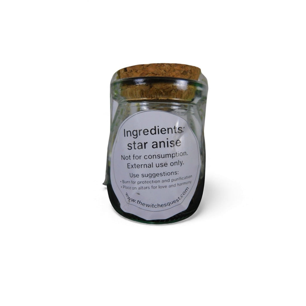 Ash & Sea Star Anise Witch-Chosen Ritual Herb Protection Prosperity Witchcraft