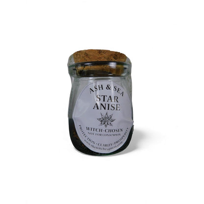 Ash & Sea Star Anise Witch-Chosen Ritual Herb Protection Prosperity Witchcraft