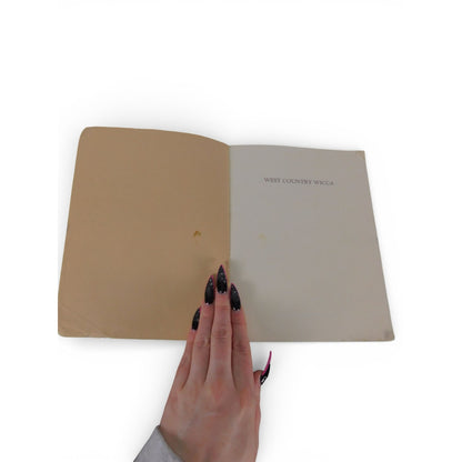 West Country Wicca Rhiannon Ryall Rare Pagan Journal Softcover