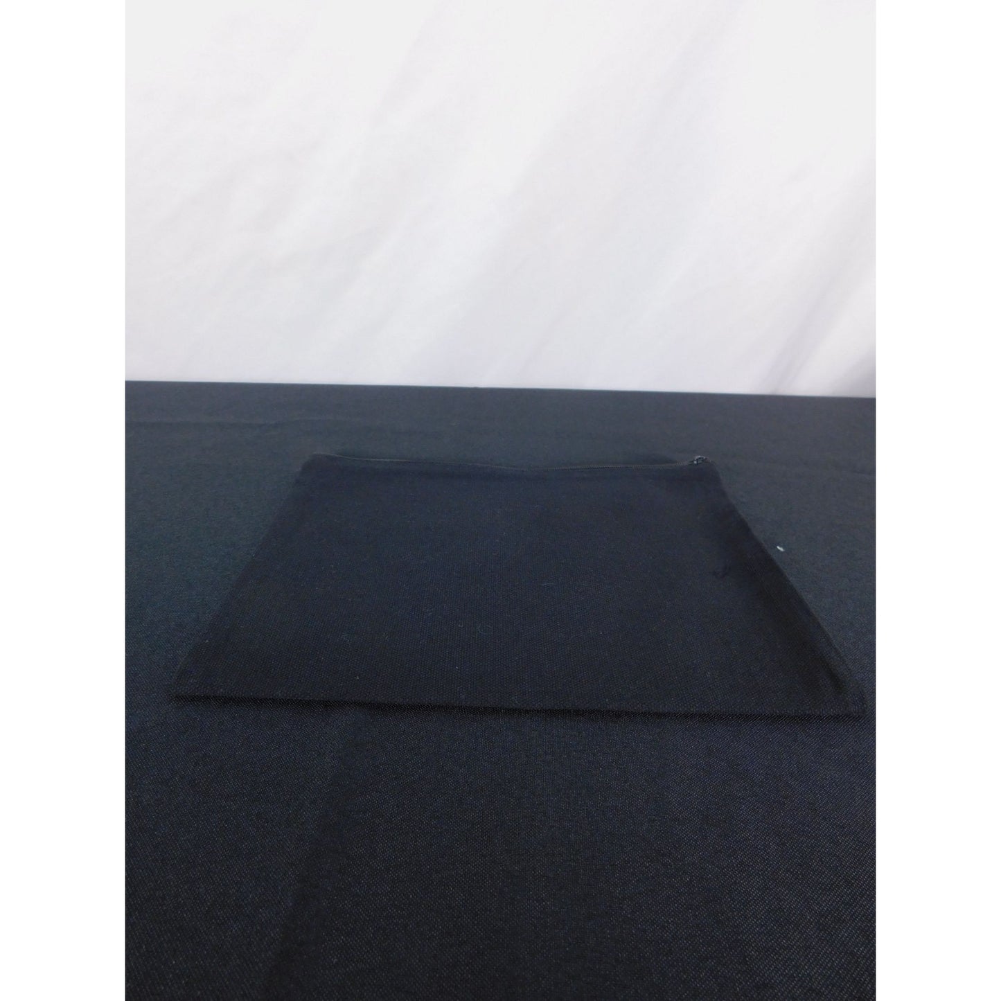 Black Canvas Zipper Pouch With The Art Of Chiromancy Design