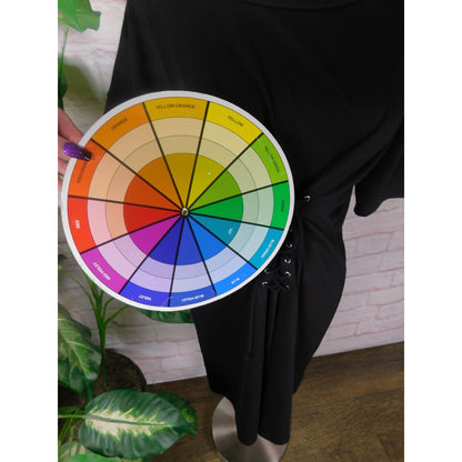 Potters Pot Lace-Up Midi Dress Sz Large Short Sleeve Black