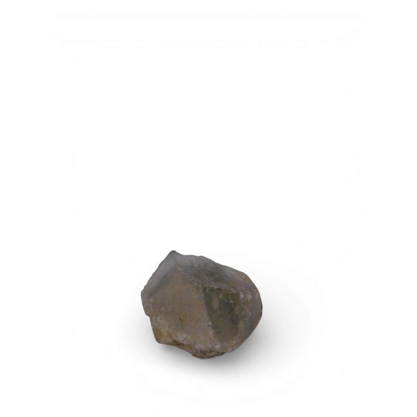 Small Natural Quartz Crystal Raw Stone Witchy Altar Decor 0.10oz Gray Matrix