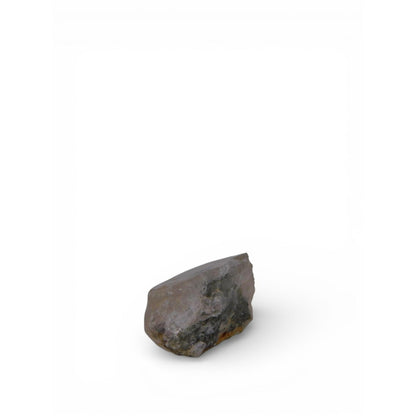 Small Natural Quartz Crystal Raw Stone Witchy Altar Decor 0.10oz Gray Matrix