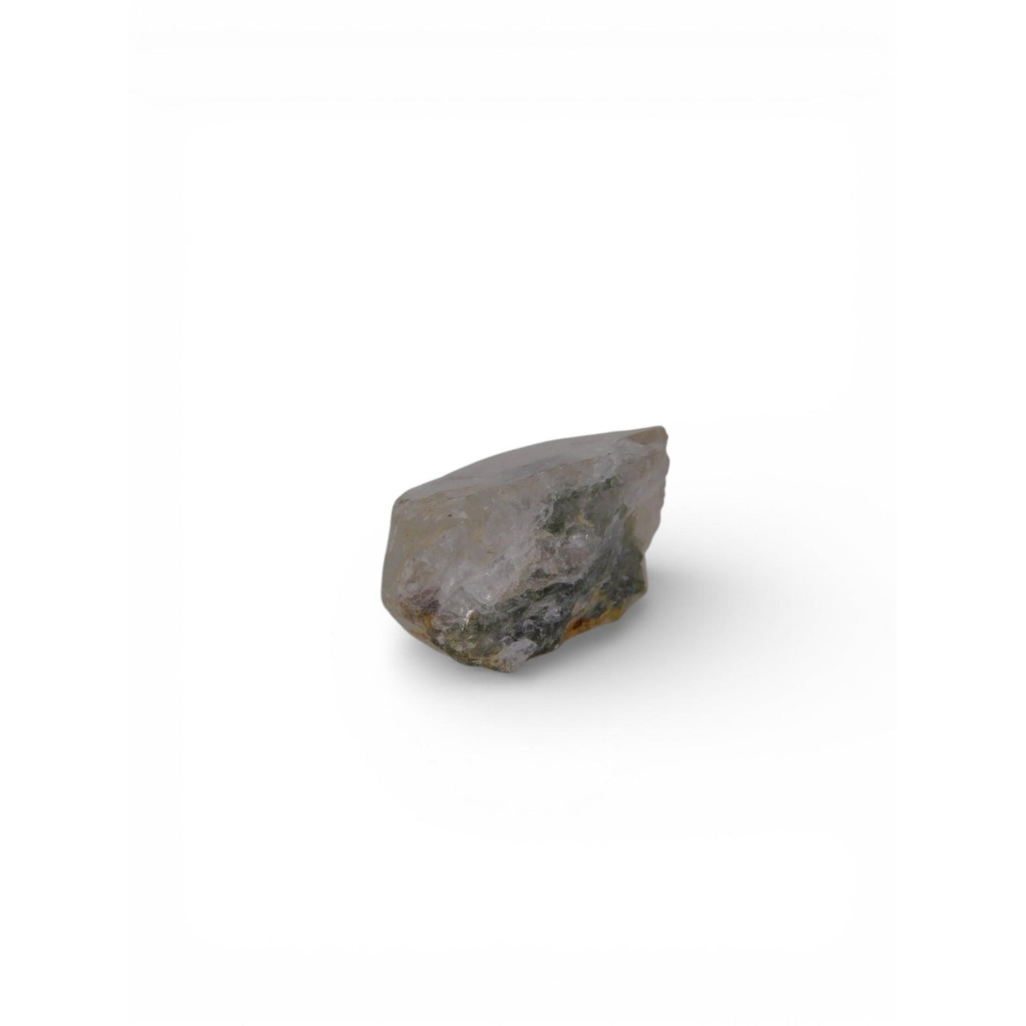 Small Natural Quartz Crystal Raw Stone Witchy Altar Decor 0.10oz Gray Matrix