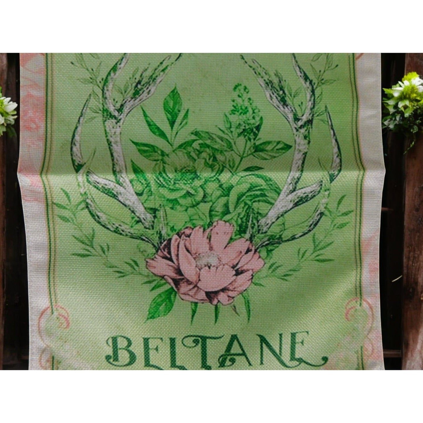 Blessed Beltane Garden Flag 12x18 Spring Pagan Decor Waterproof