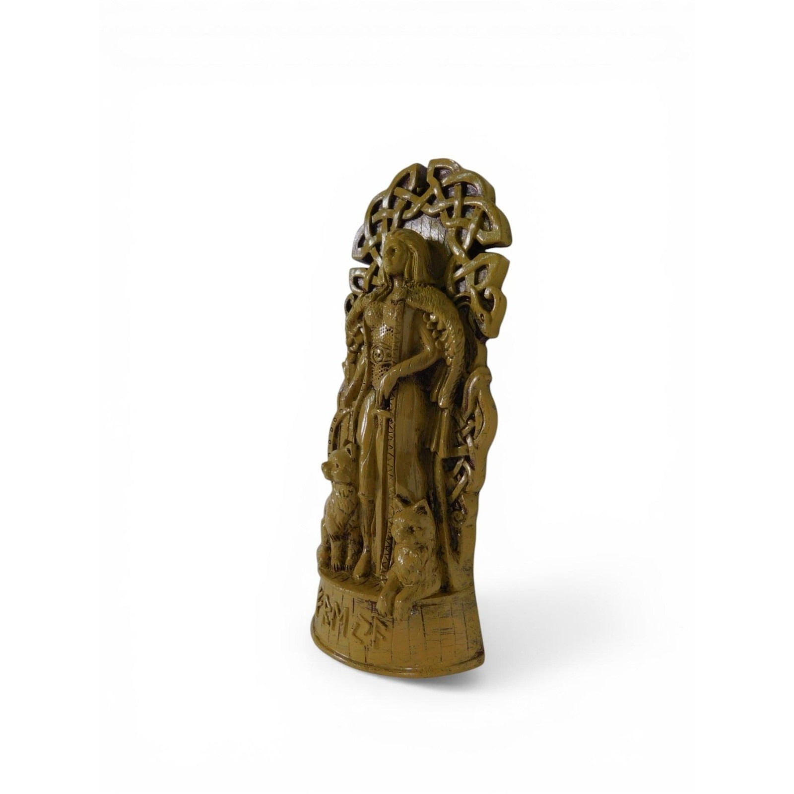 Freya Goddess Statue Norse Pagan Resin Figurine Altar Decor 7” Tall