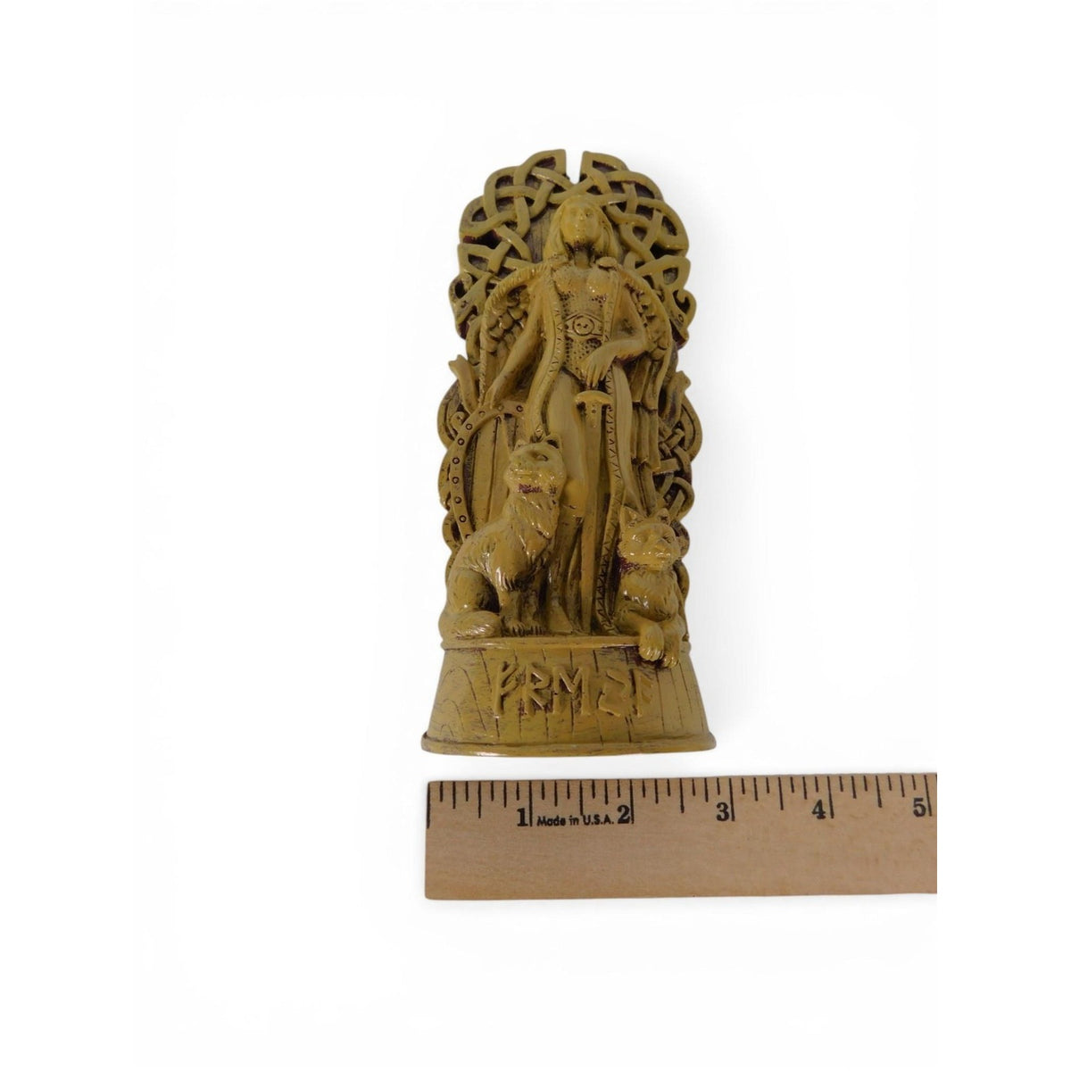 Freya Goddess Statue Norse Pagan Resin Figurine Altar Decor 7” Tall