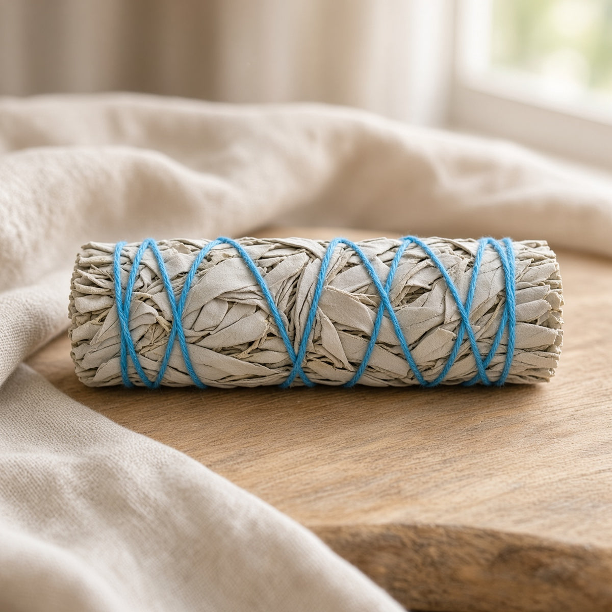 Ethically Sourced California White Sage Smudge Sticks 4 Inch, Pack of 3