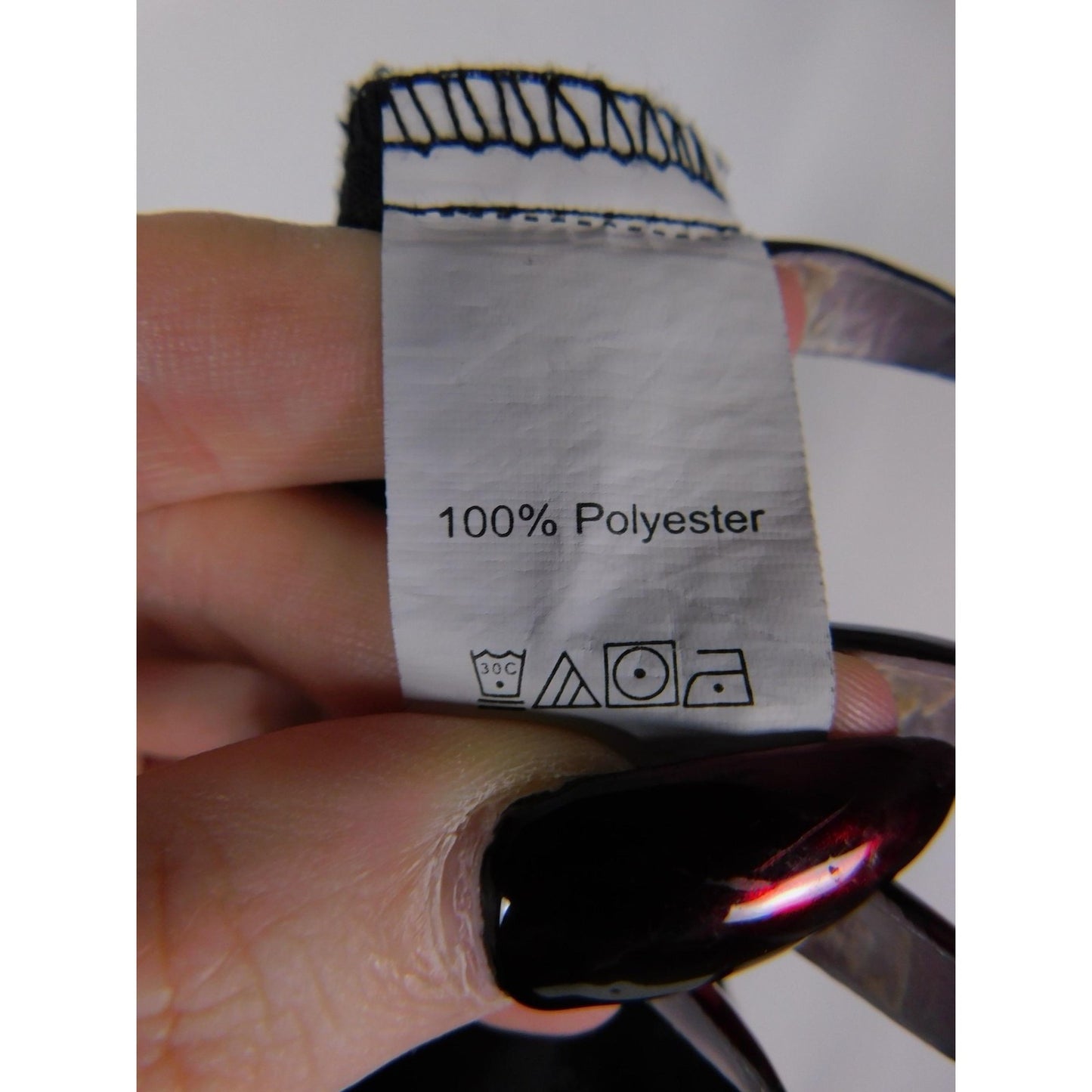 SHEIN Blk Bell Sleeve Blouse XL - Ruffle Scoop - Excellent - Witchcore Ethereal