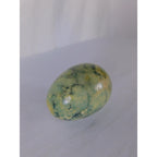 Polished Green Stone Egg 0.54oz Gemstone Sphere Witch Altar Decor Display