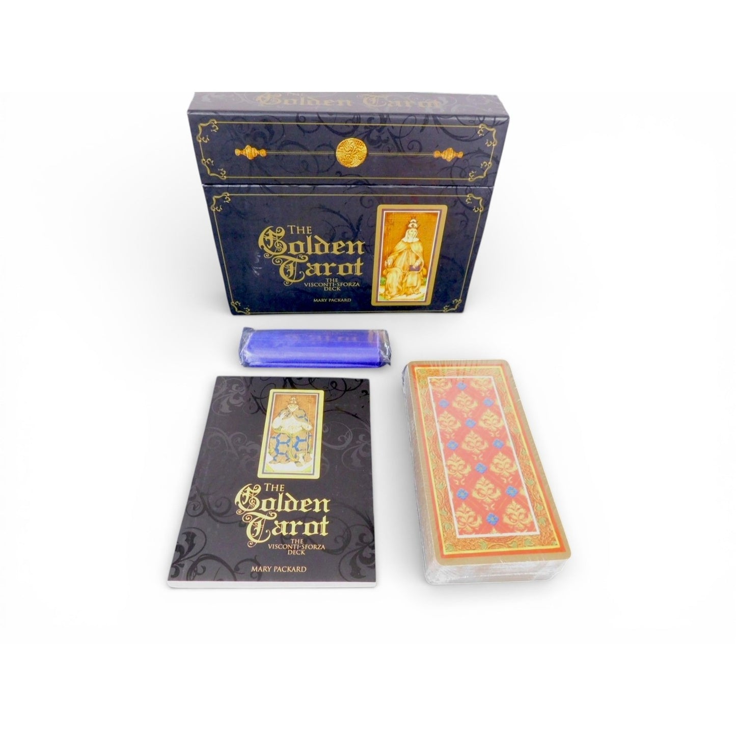 The Golden Tarot Visconti Sforza 78 Card Deck Mary Packard Oracle Divination